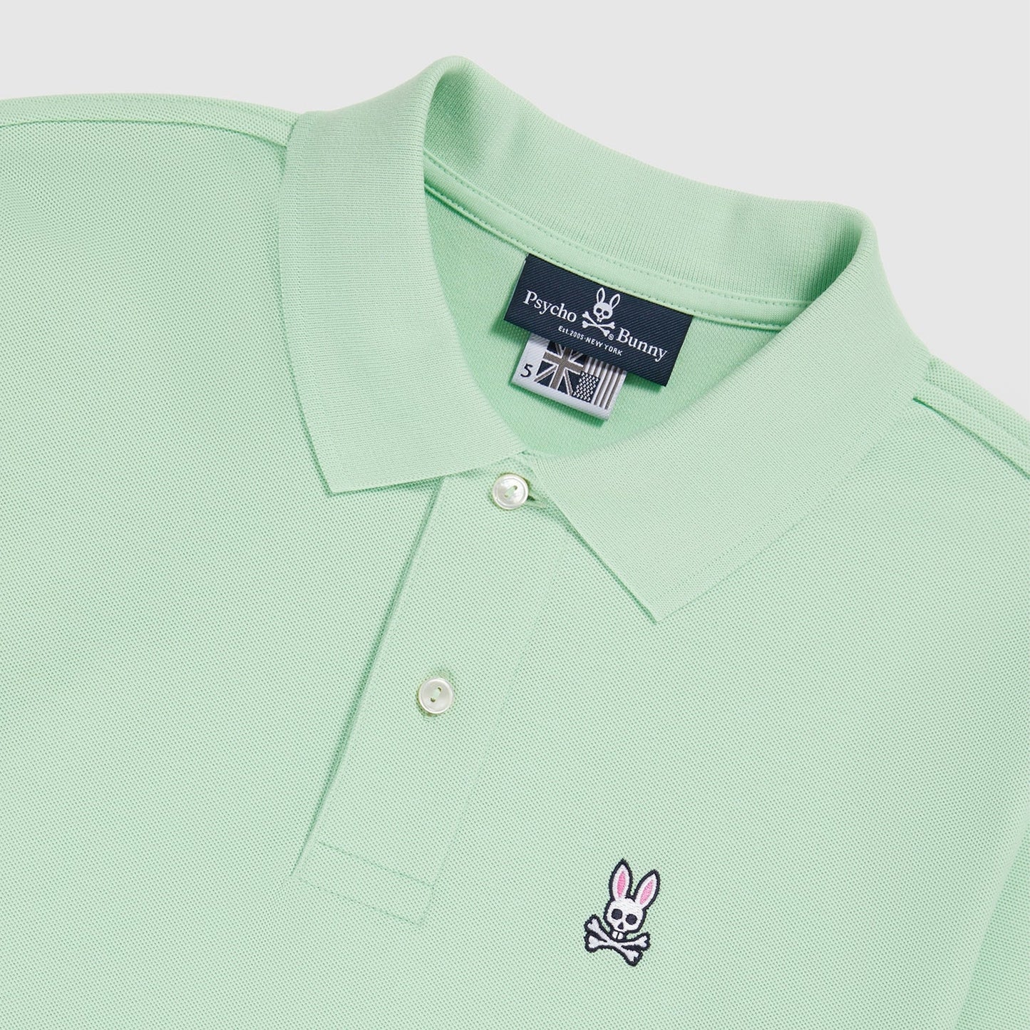 - Classic Pique Polo Shirt - Icy Mint
