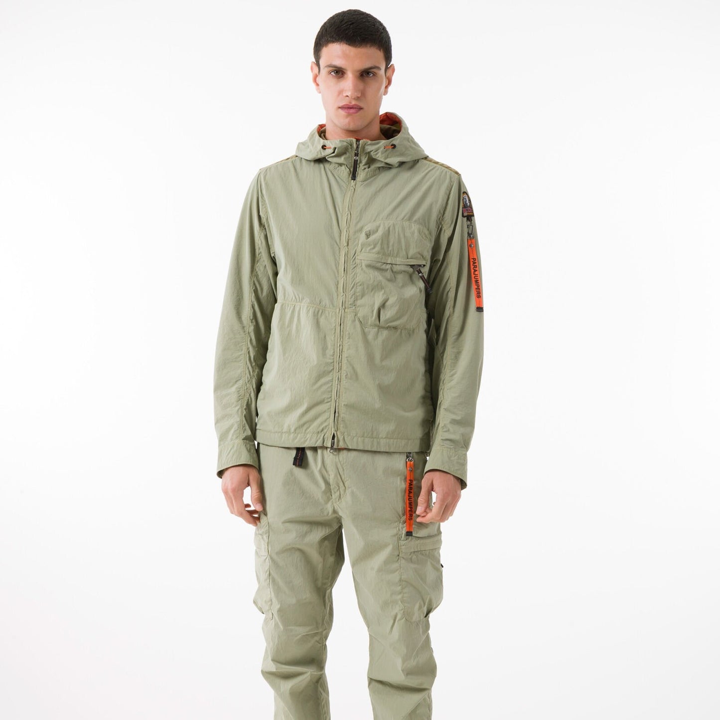 Nigel Hooded Jacket - Sage Green