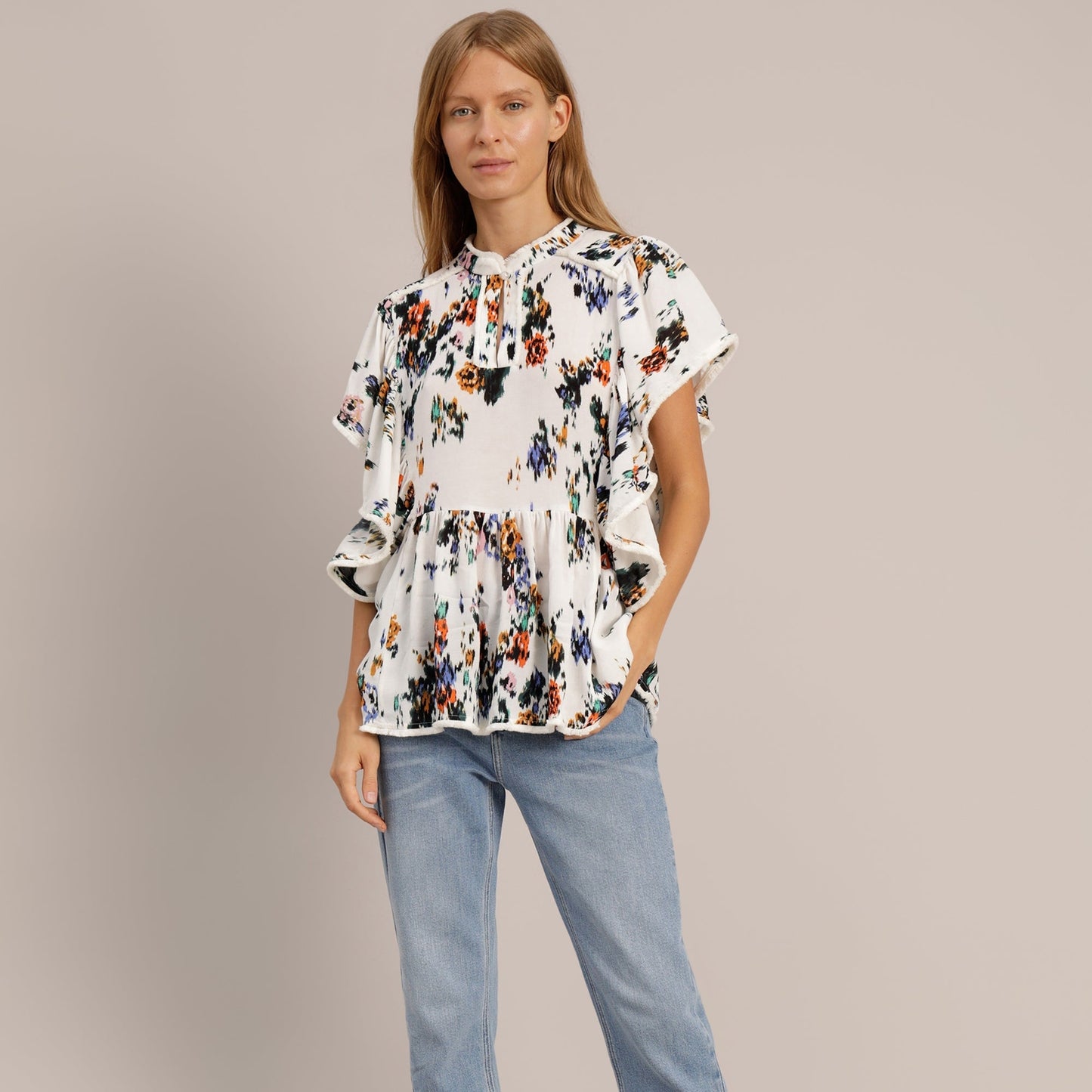 - Jackpota Top - Ivory