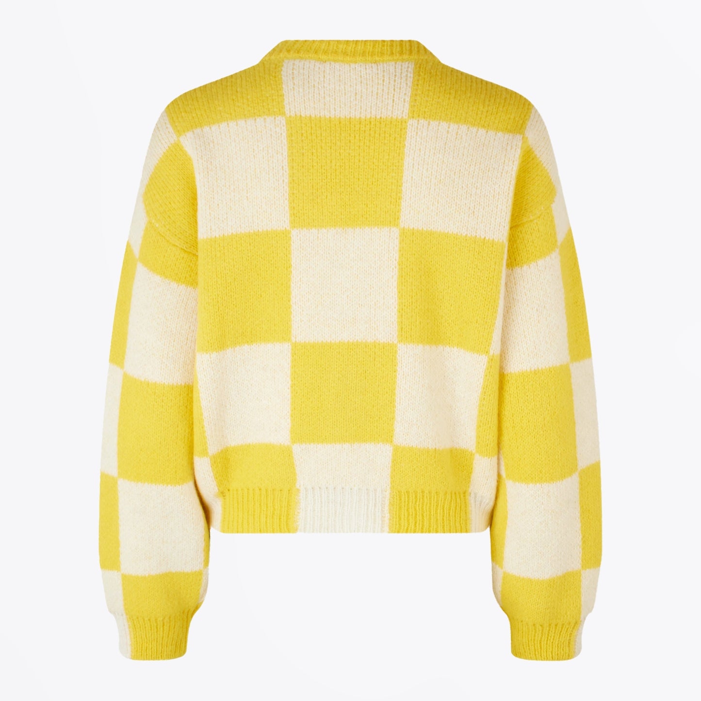 - Amara Adonis Knit Cardigan - Sunrise Check