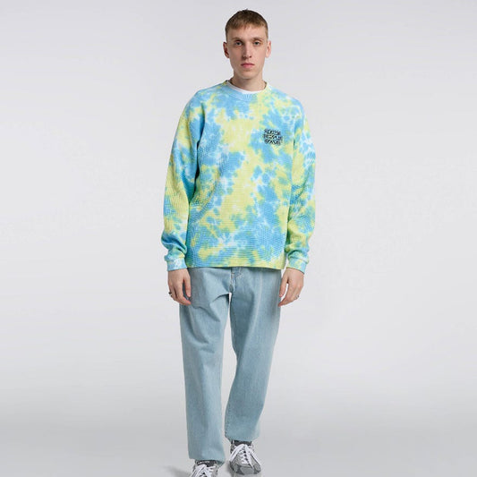 - Waffle Dizzy LS T-Shirt - Tie-Dye
