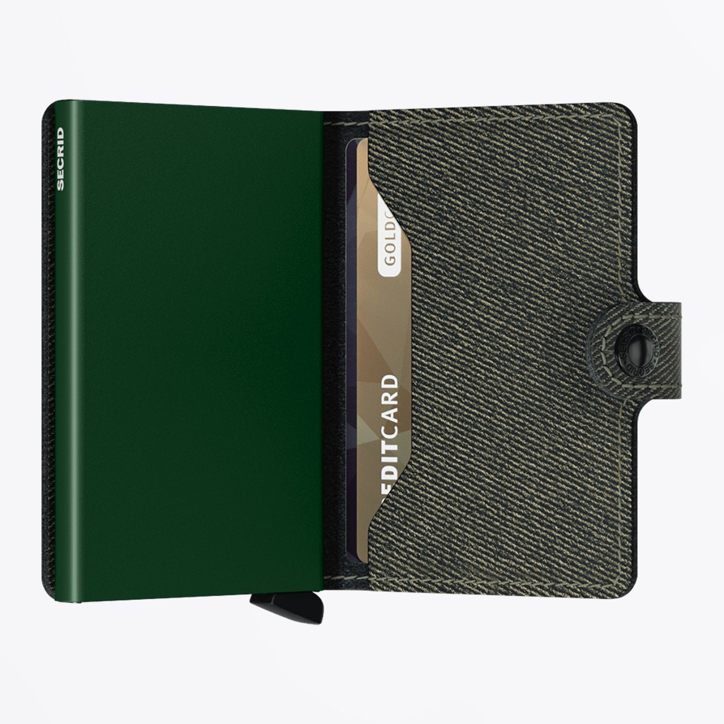 Green Miniwallet - Twist Green