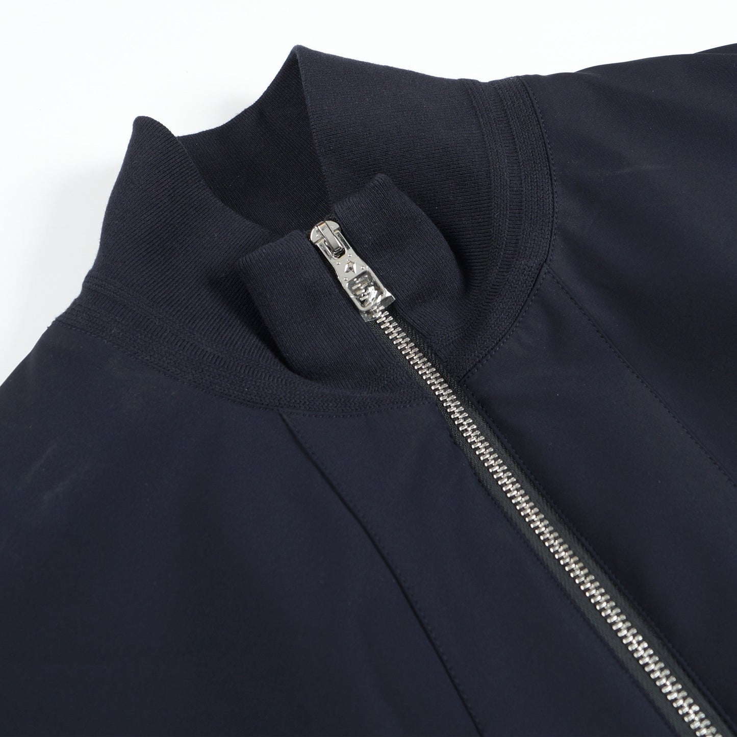 - Front Pocket Bomber Jacket - Navy