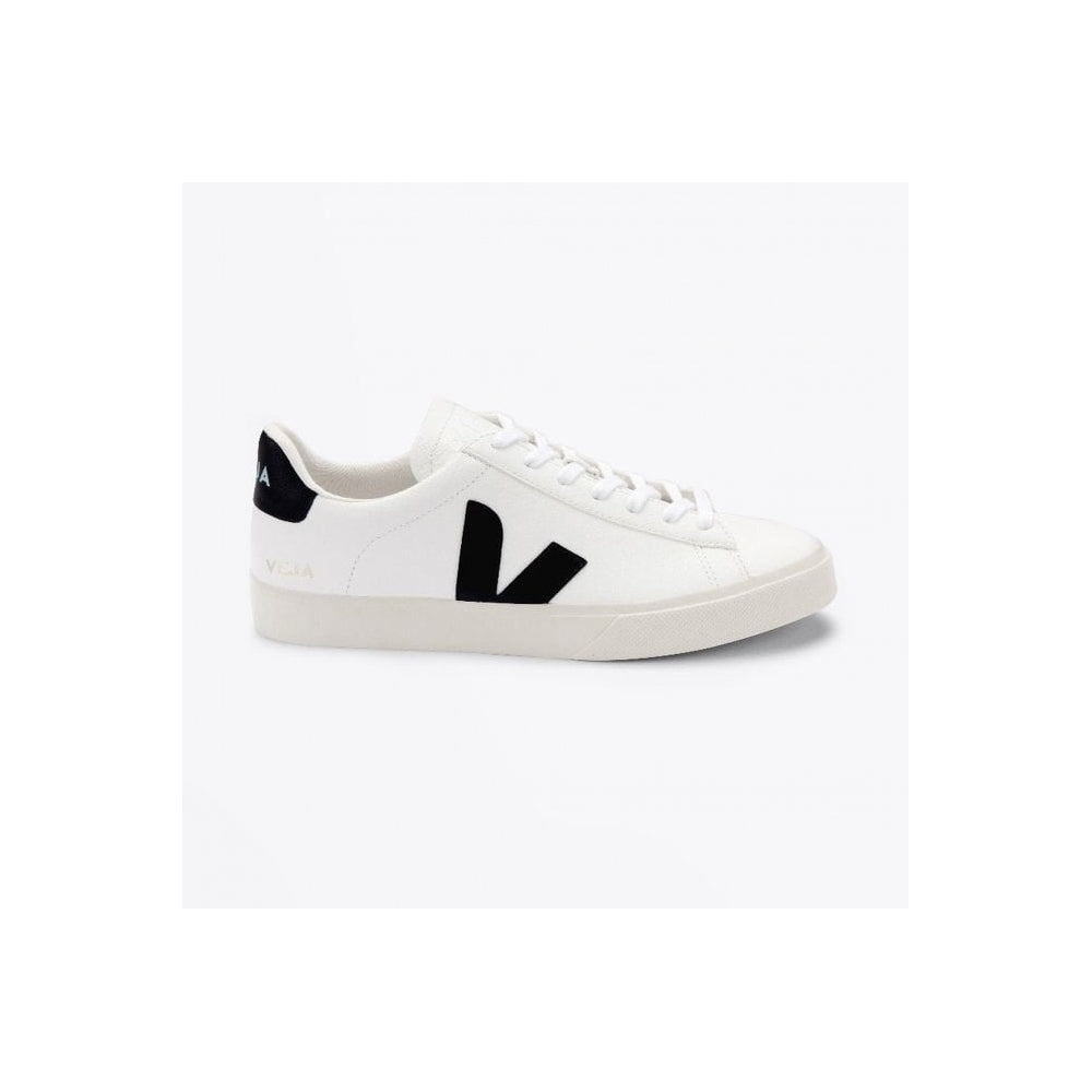 - Campo Chromefree Leather Sneakers - Extra White/Black