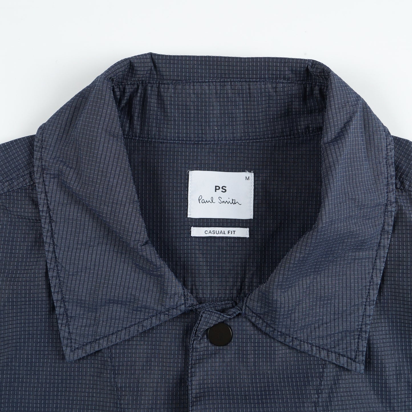 LS Casual Fit Shirt Jacket - Navy