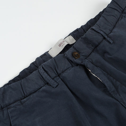 - Cropped Stretch Chino - Navy