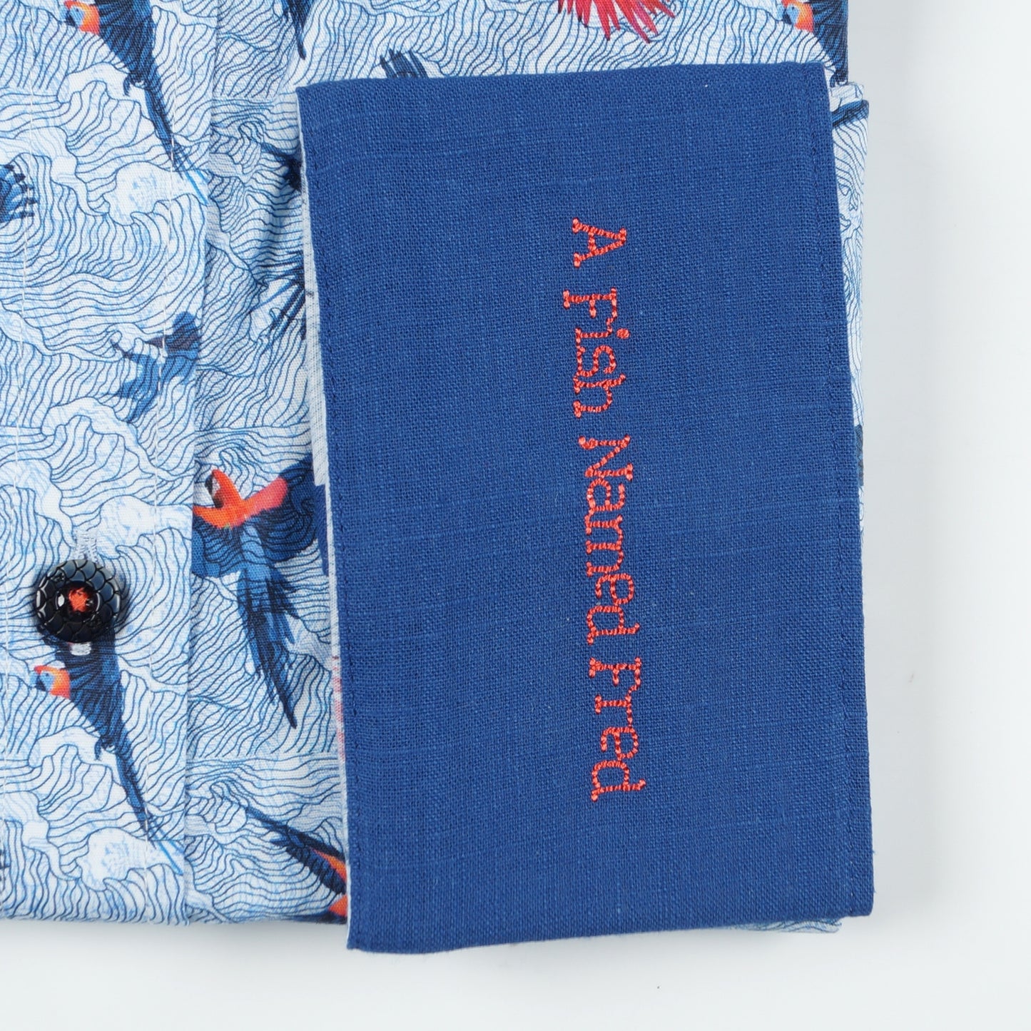 - Birds Shirt - Light Blue