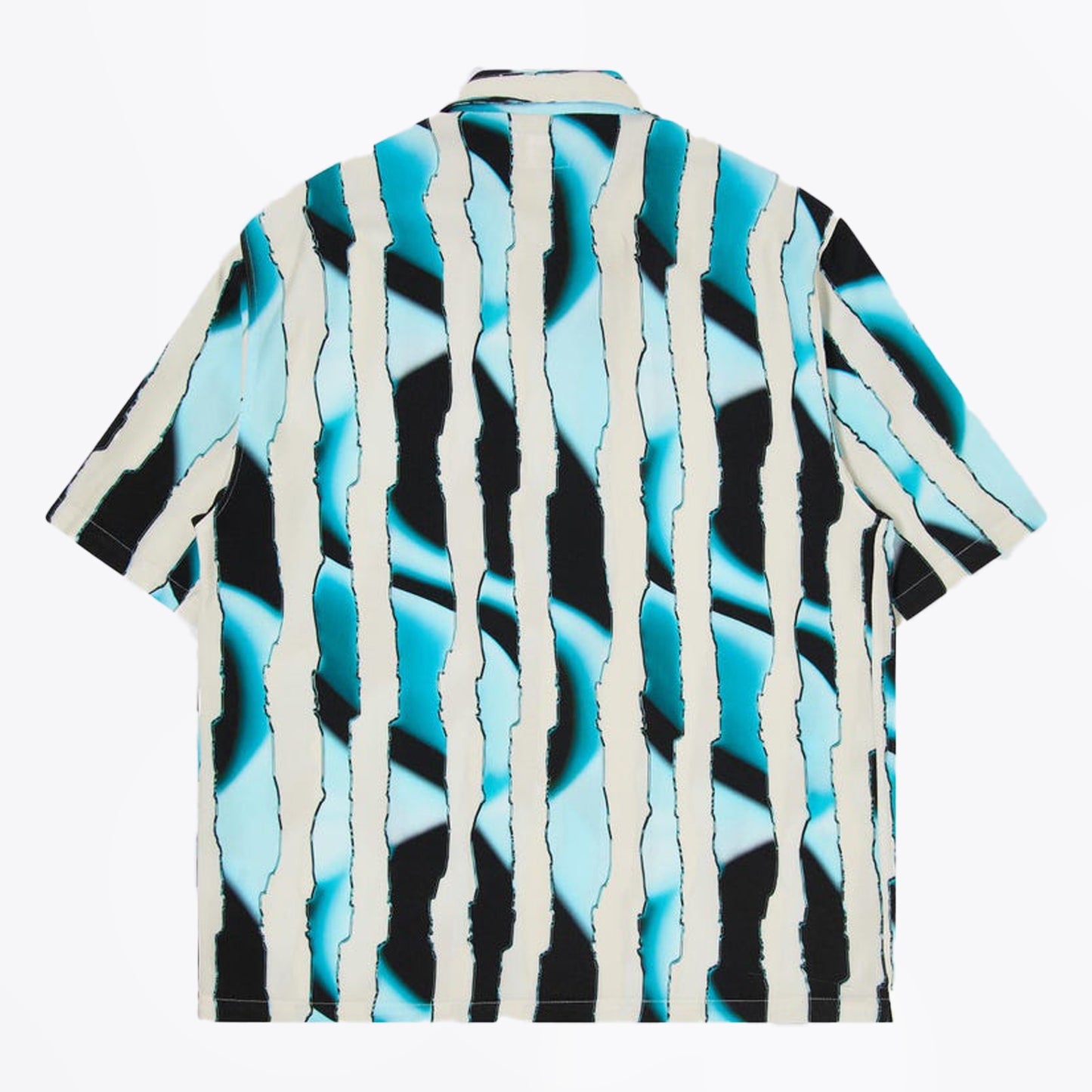Multidimensional Stripe Shirt - Blue