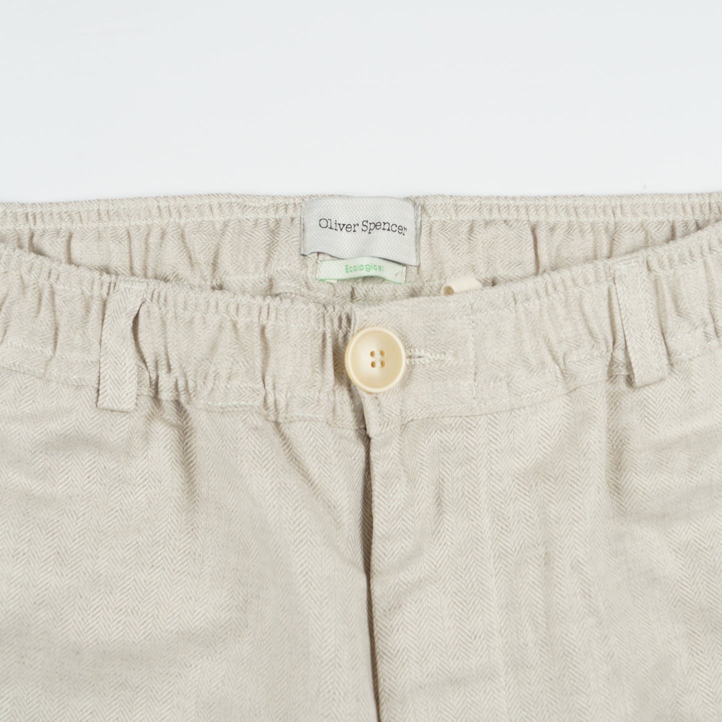 Malin Drawstring Trousers - Beige
