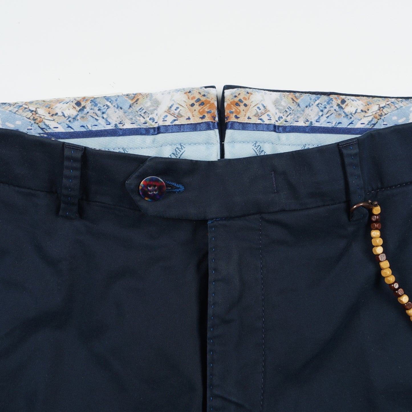 - Pegasus Slim Fit Chino Shorts - Navy