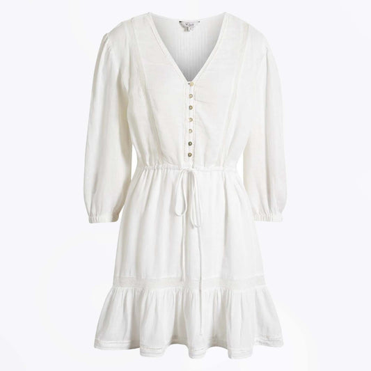 - Lilibet Dress - White Lace Detail