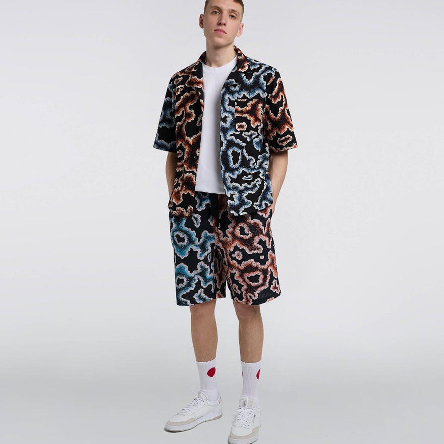 - Kumo Shorts Seersucker - Multi