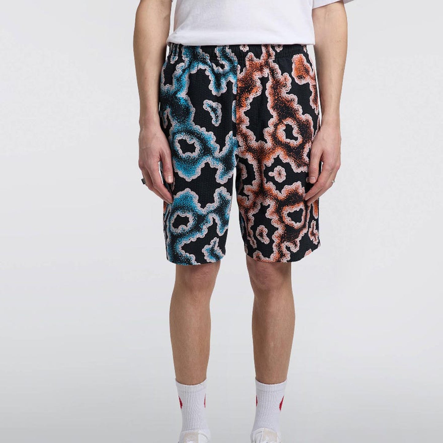 - Kumo Shorts Seersucker - Multi