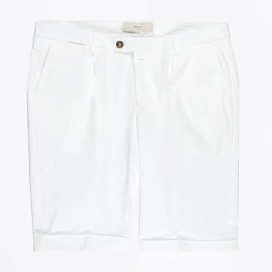 - BG101 Stretch Chino Shorts - Off White
