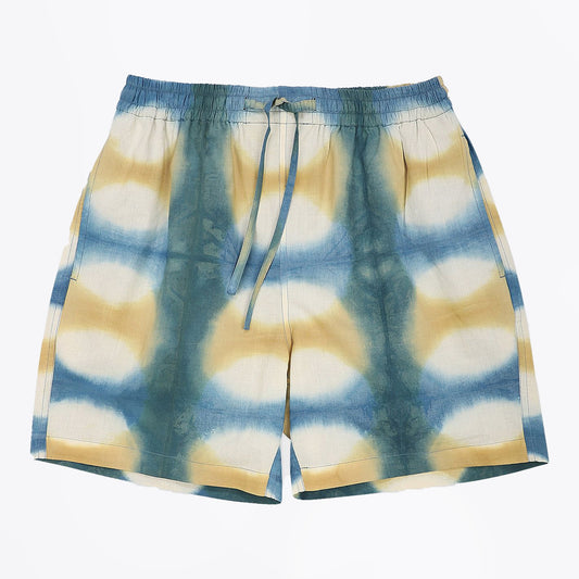 -  Alghero Ajrakh Beach Shorts - Multi