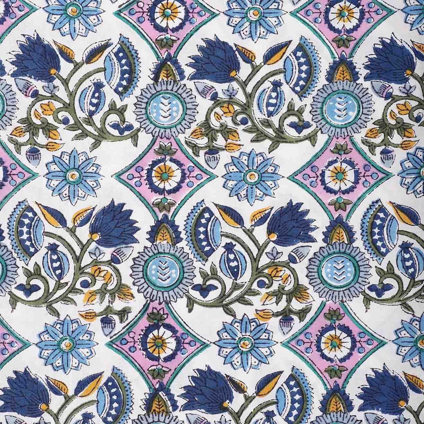 Lamar Block Print SS Shirt - Multi