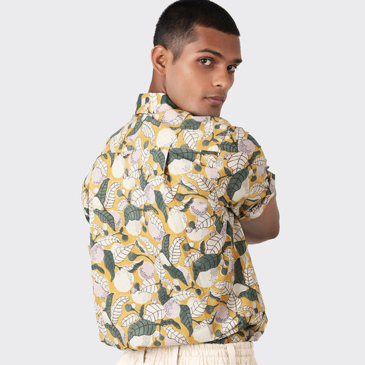 - Sai Block Print SS Shirt - Block 88 Print