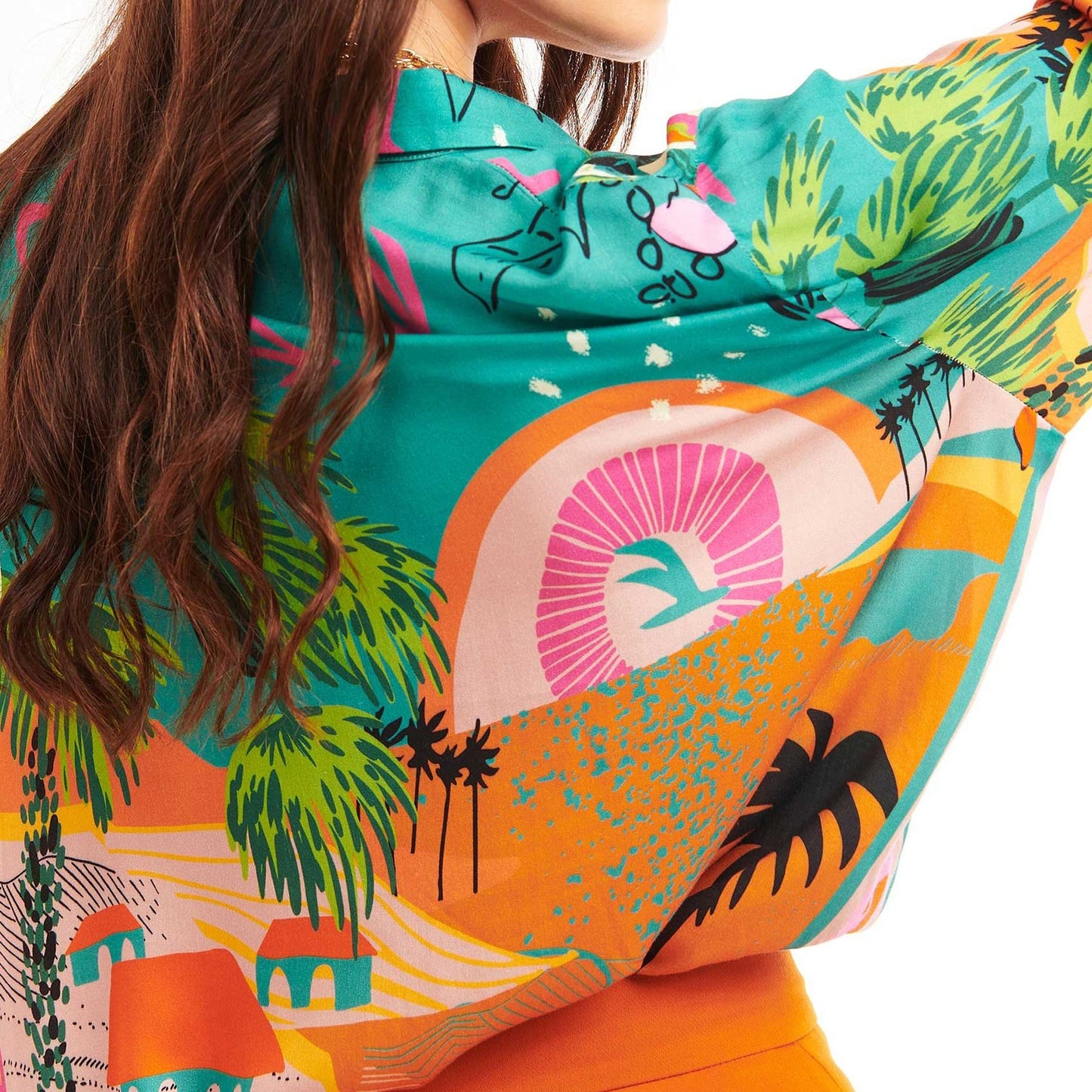 - Bonaventure Vacanze Shirt - Orange