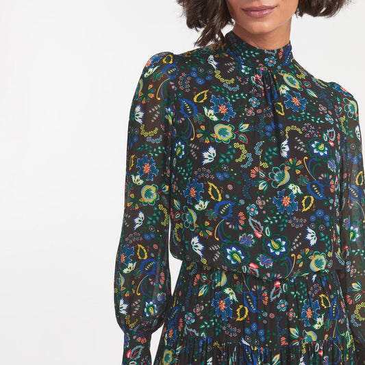 - Lorni - Floral Printed Maxi Dress - Multi