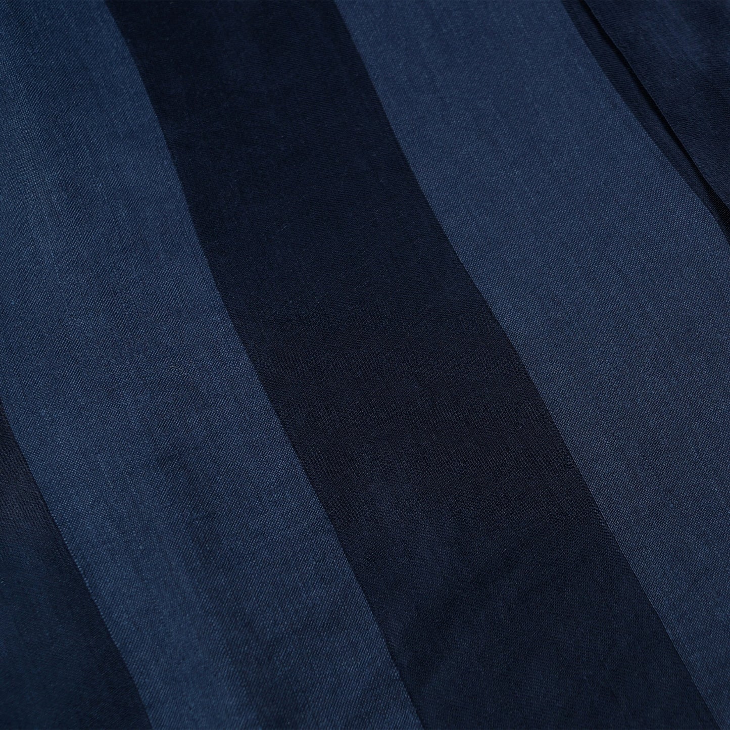 - Self Stripe Short Sleeve Shirt - Navy