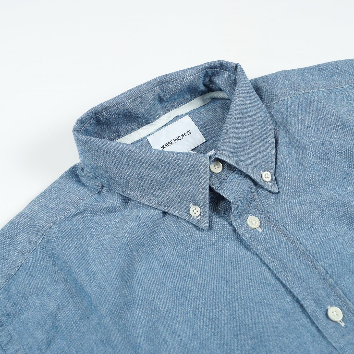 - Algot Chambray Shirt - Indigo