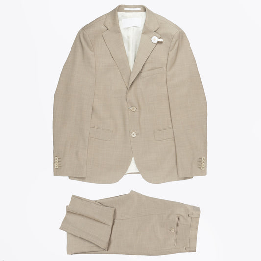 - Serano 4 & Massa 1 Marzotta Suit - Sand