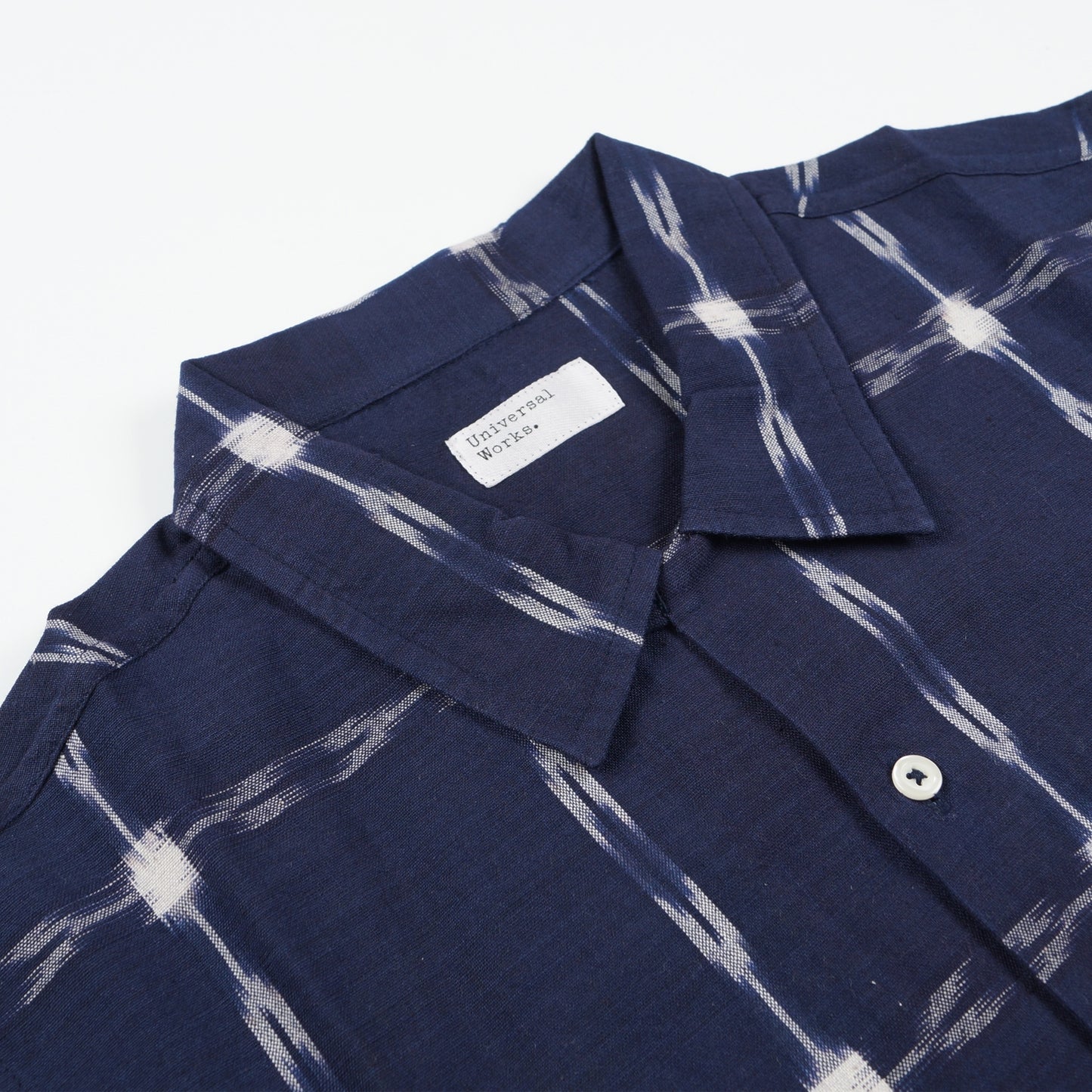 - Road Indian Ikat Shirt - Indigo
