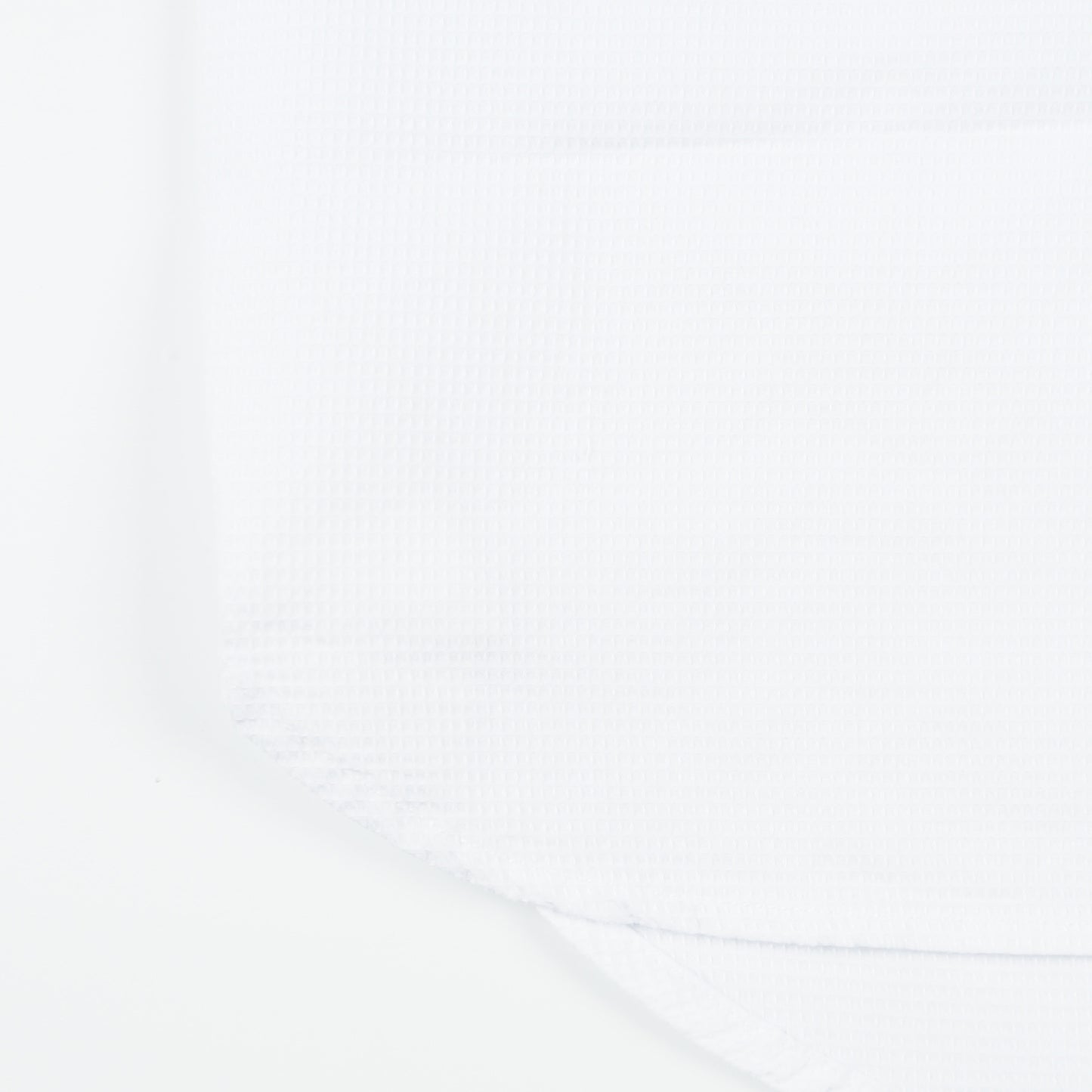 - Square Pocket Bacca Waffle Shirt - White