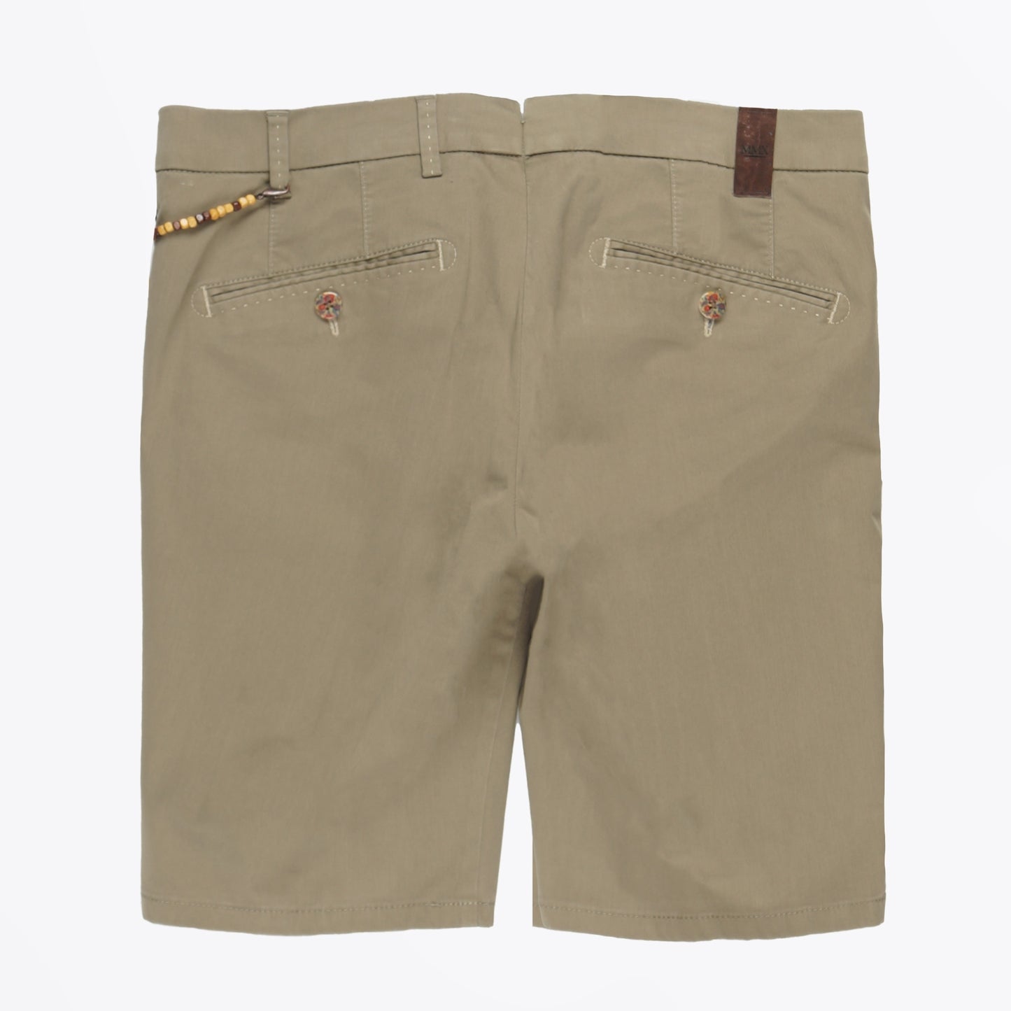 - Pegasus Slim Fit Chino Shorts - Beige