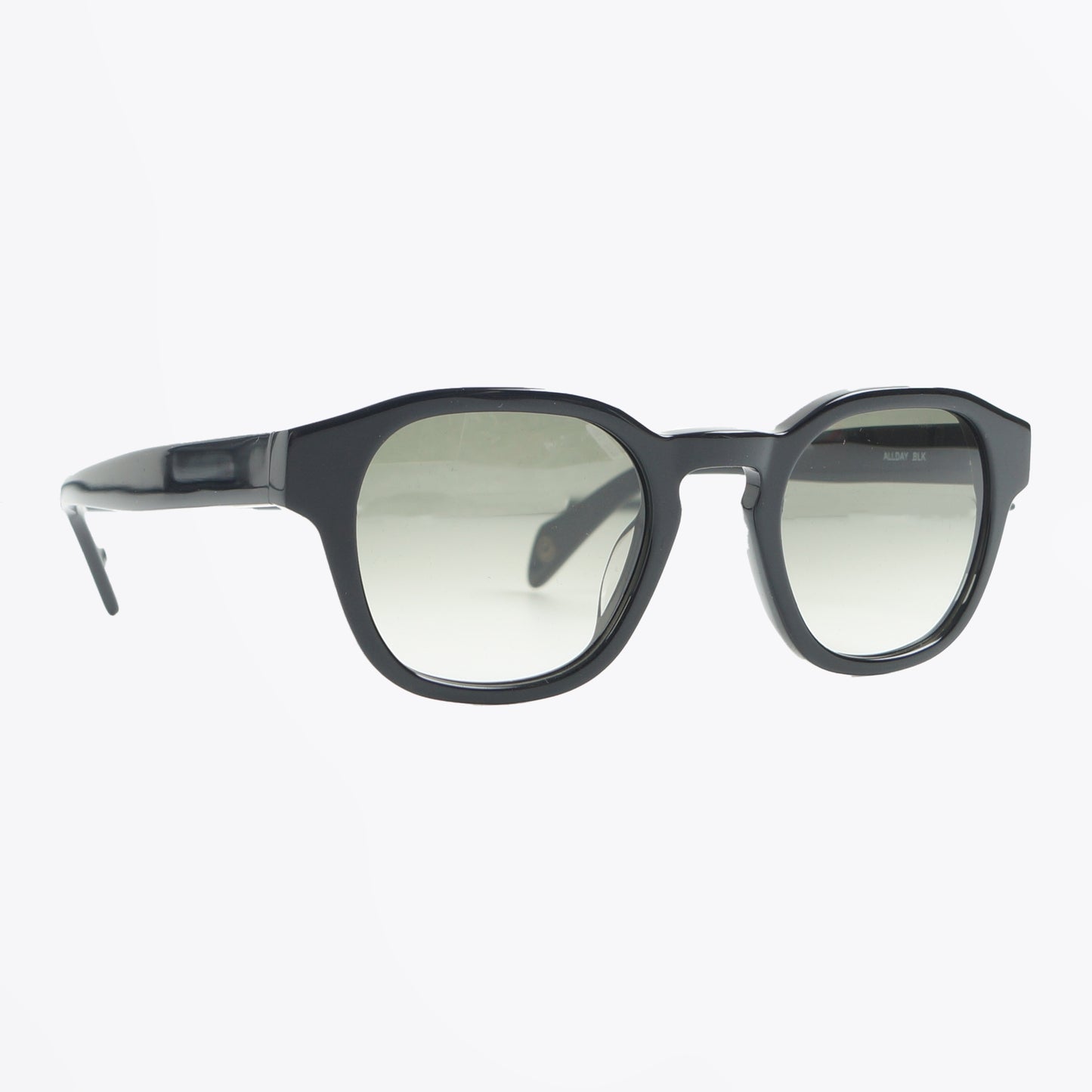 - Allday Sunglasses - Black Graduated Green