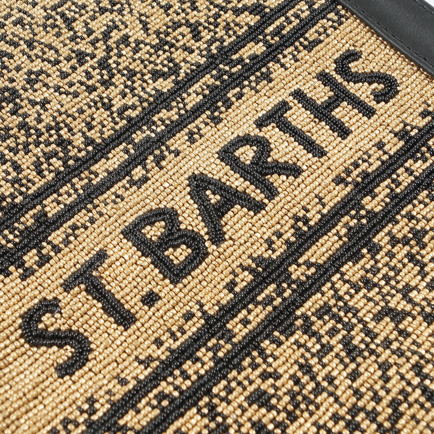 - St. Barths Resort Pouchete - Black/Gold