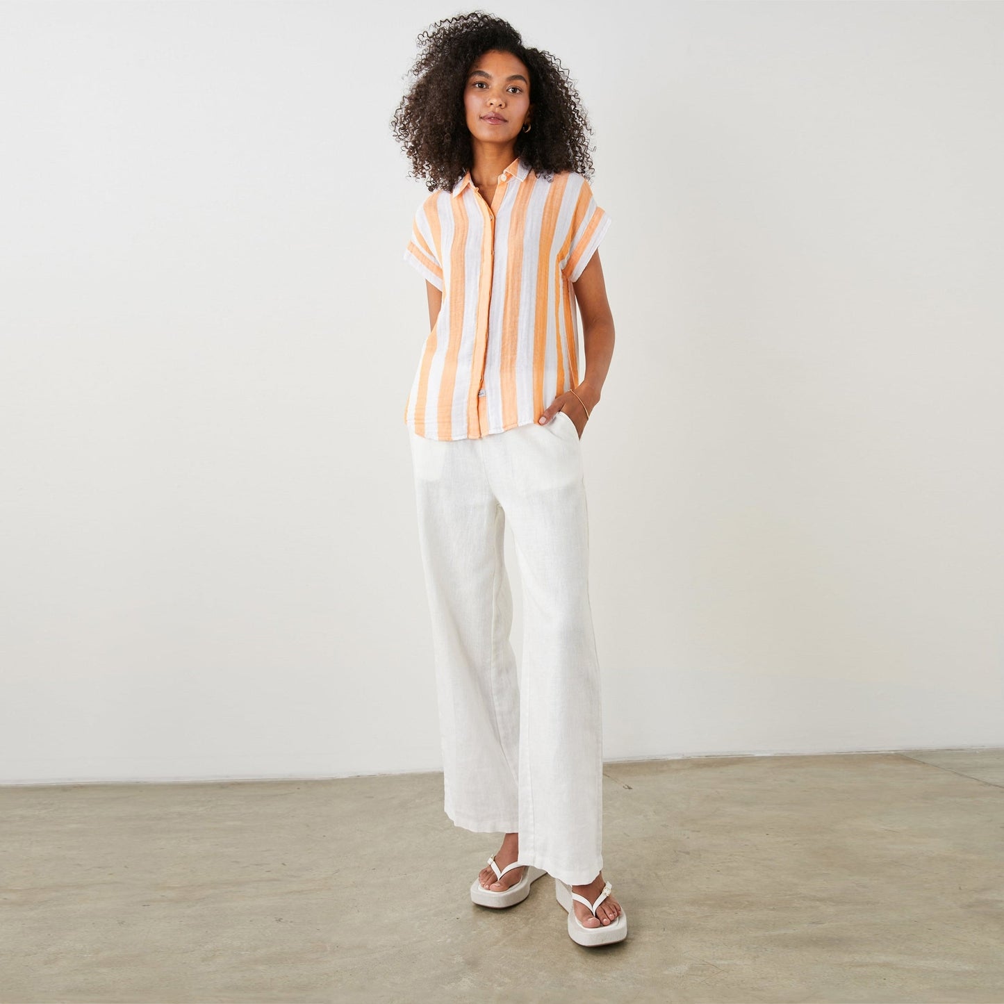 - Jamie Shirt - Ortona Stripe