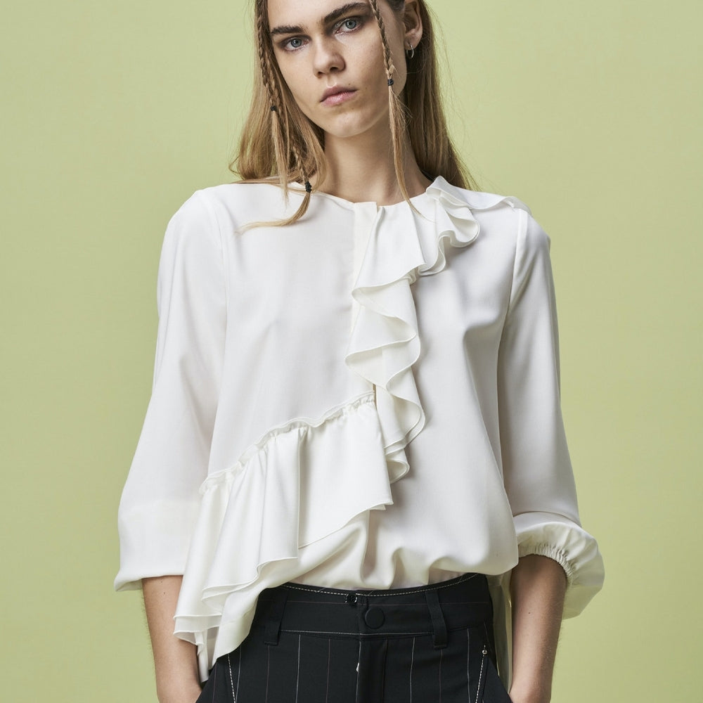 - Flutter Shirt - Ivory