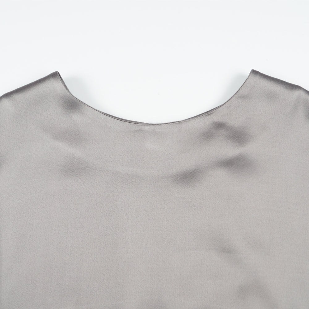 - Viscose Pullover Top - Grey
