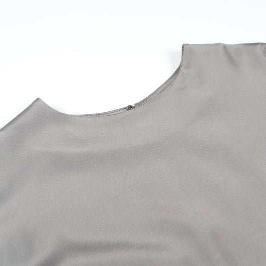 - Viscose Pullover Top - Grey