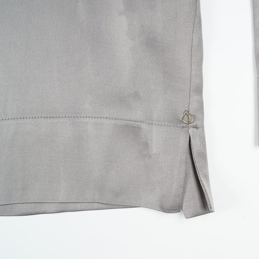 - Viscose Pullover Top - Grey