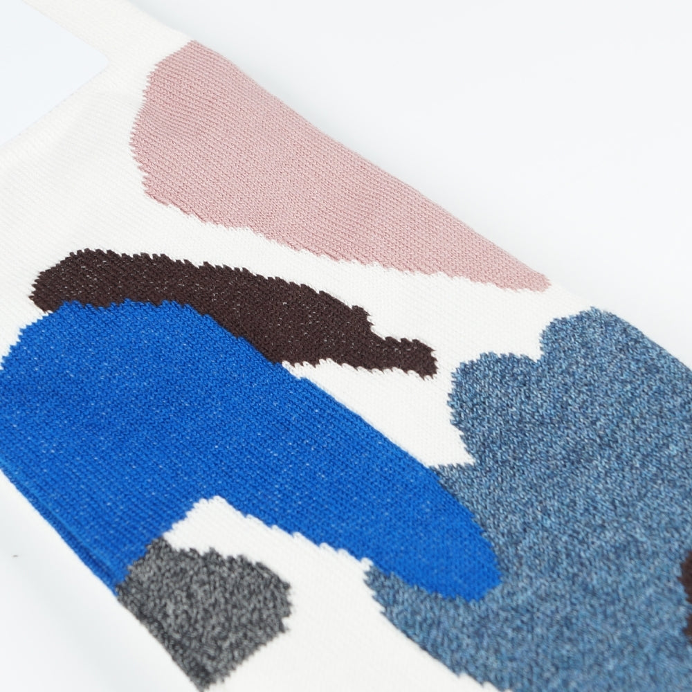 - Dan Abstract Socks - Off White