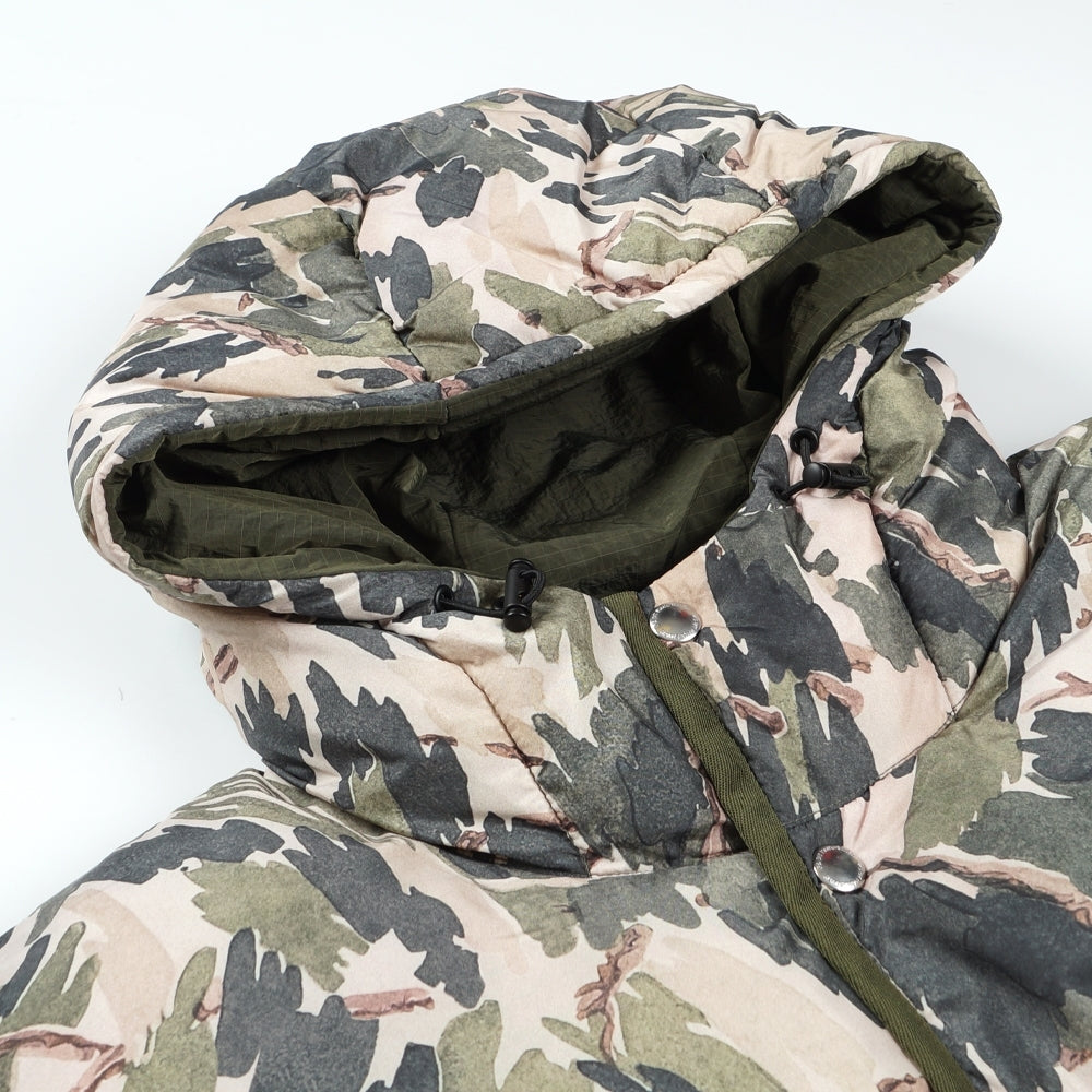 - Reversible Fibre Down Jacket - Military