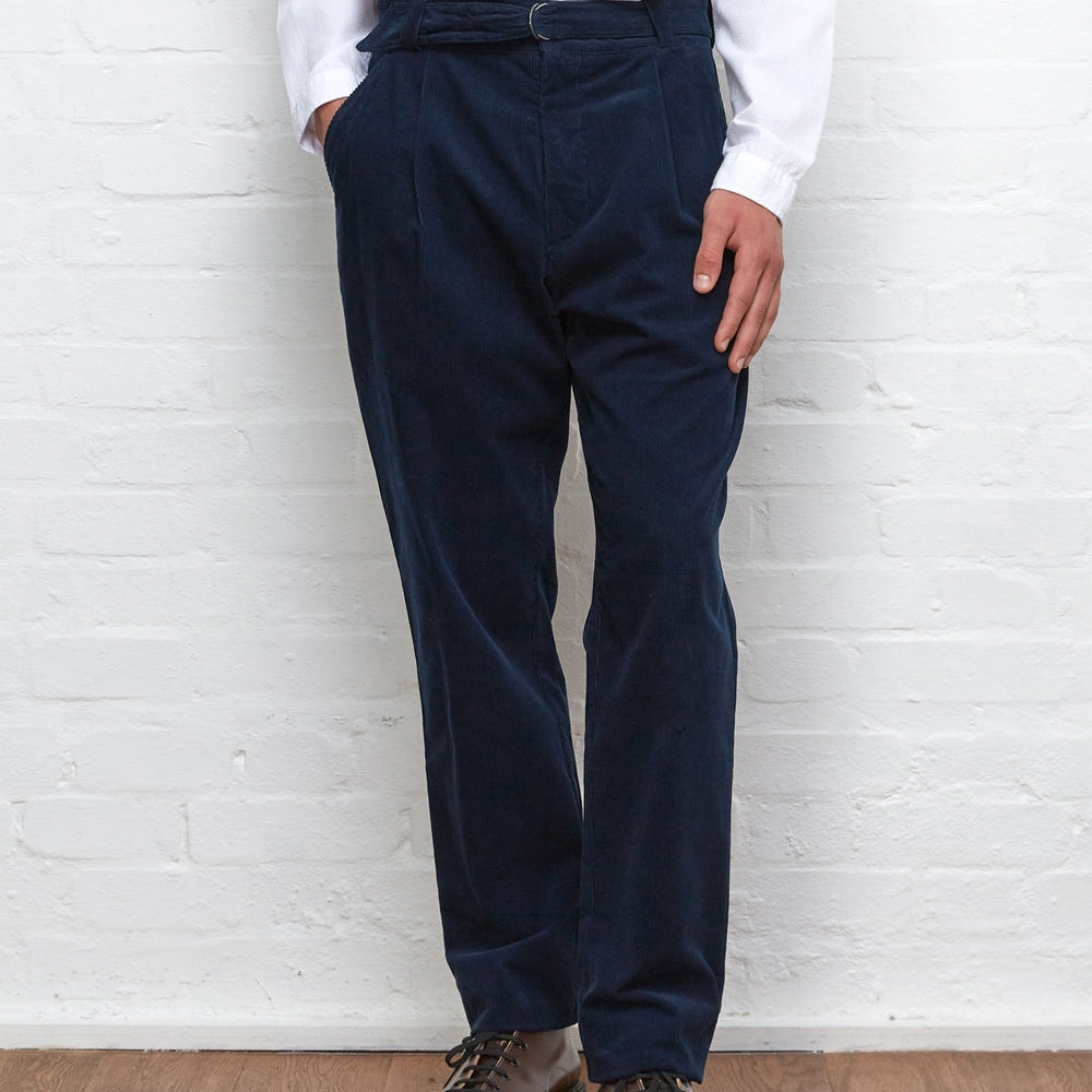 - Whitton Cord Trousers - Navy