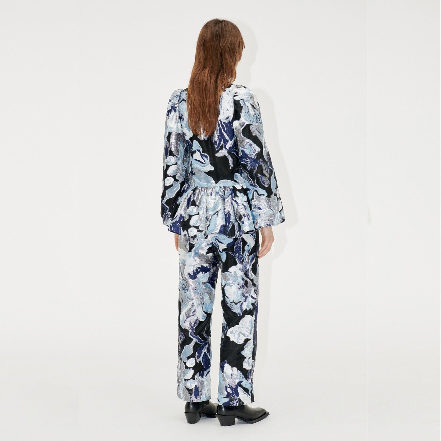 - Isra Trousers - Icy Flower