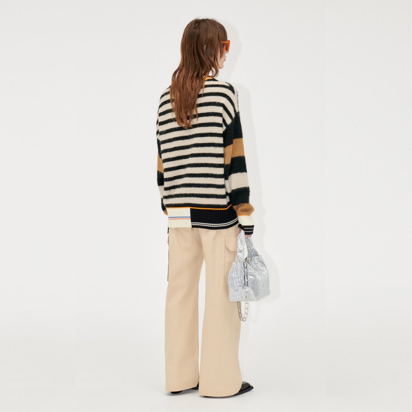 - Shea Alpaca Sweater - Multi Stripe