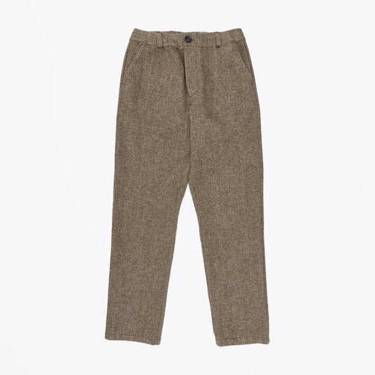 - Whittaker Drawstring Trousers - Beige