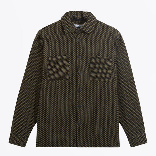 - Whiting Overshirt Stepney - Black/Khaki
