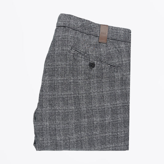 - Lupus Grey Check Chino - Grey