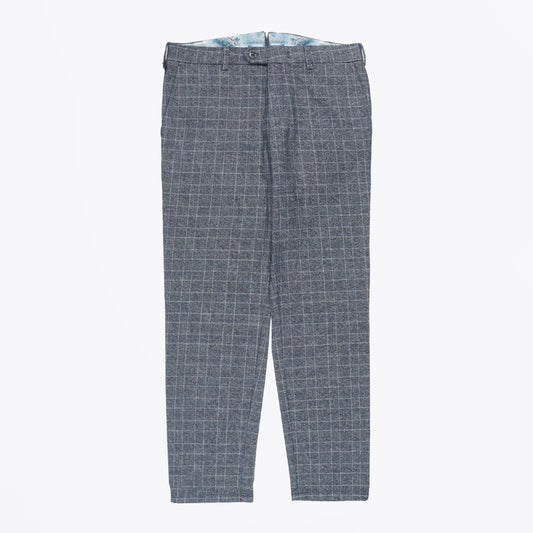 - Lupus Navy Check Chino - Navy