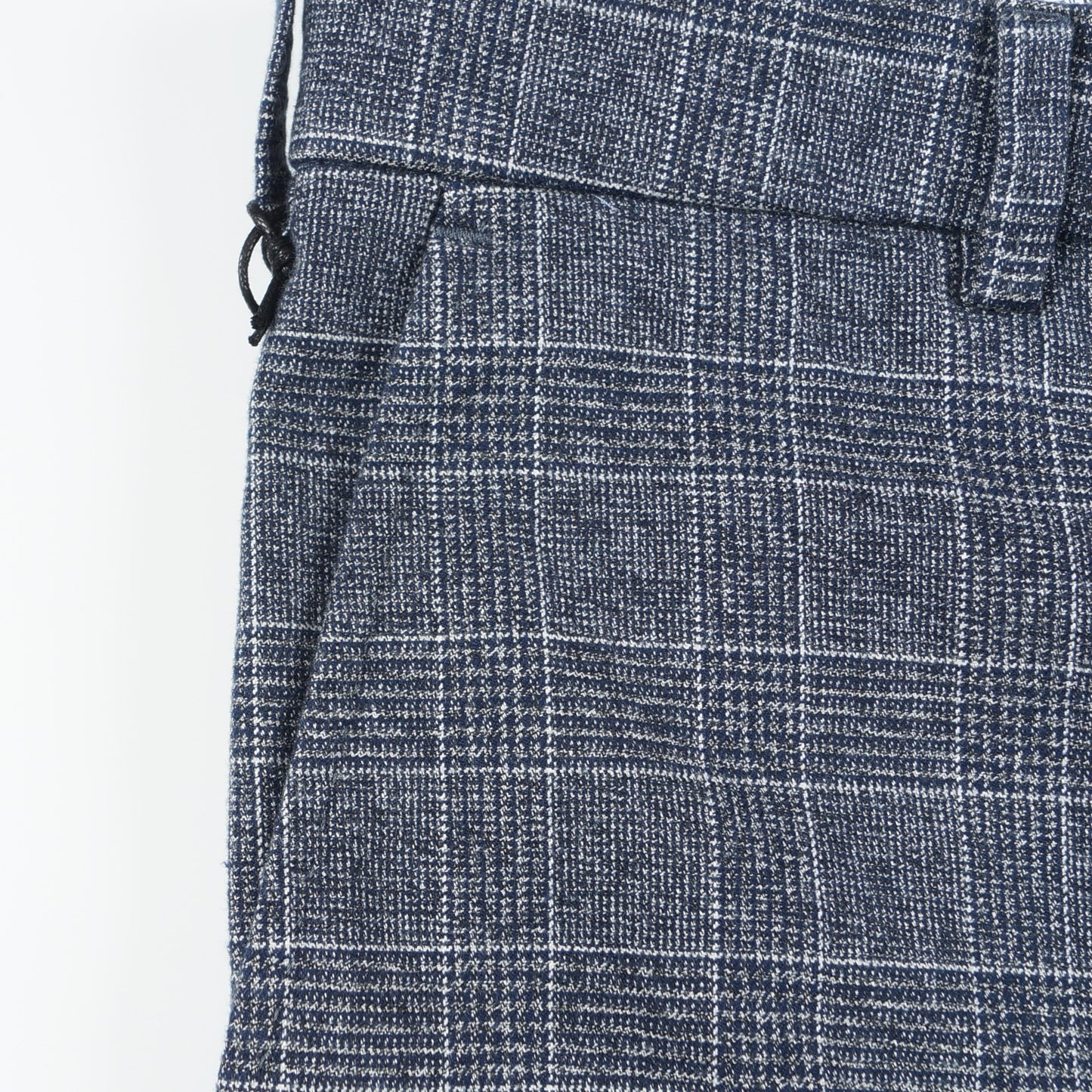 - Lupus Navy Check Chino - Navy