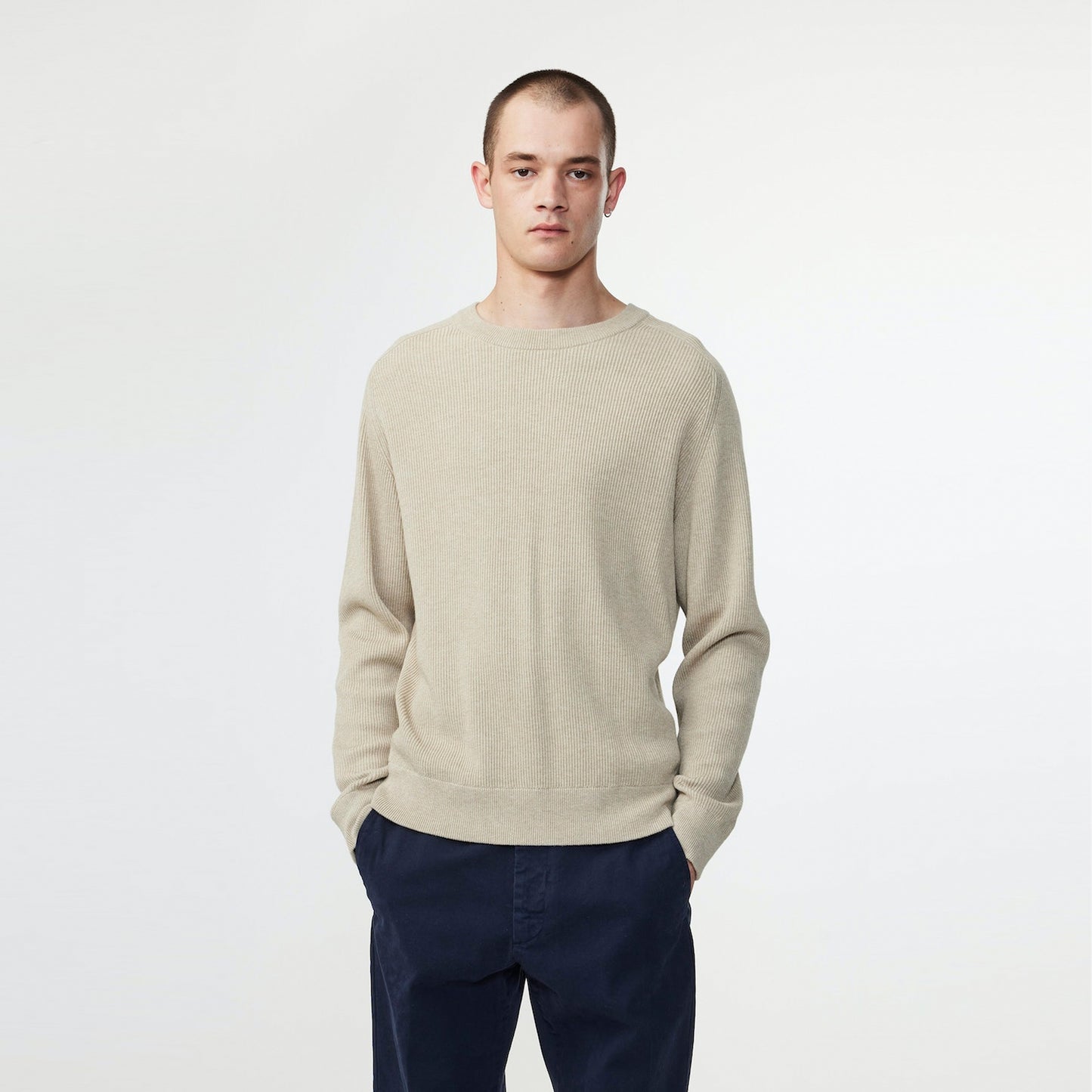 Kevin Sweater - Khaki/Beige