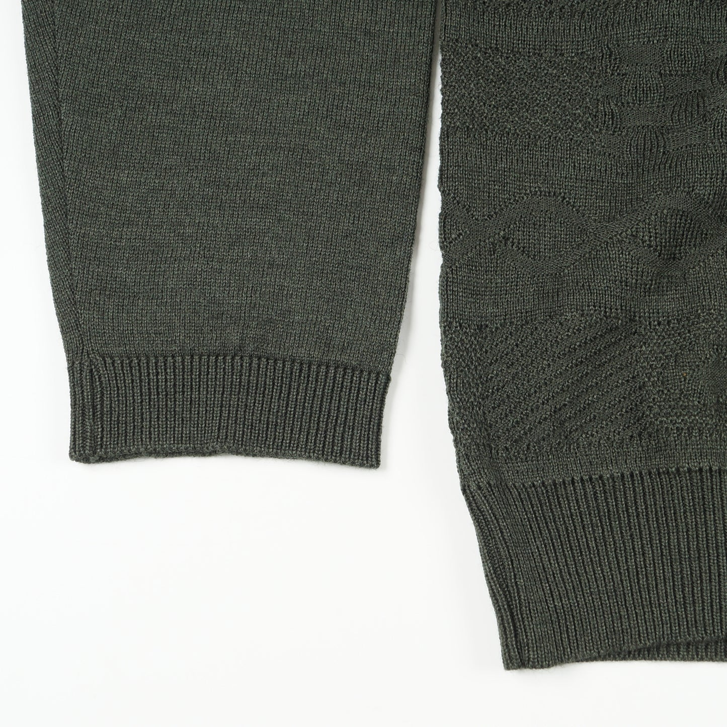 - Thor LS Polo Cardigan - Green