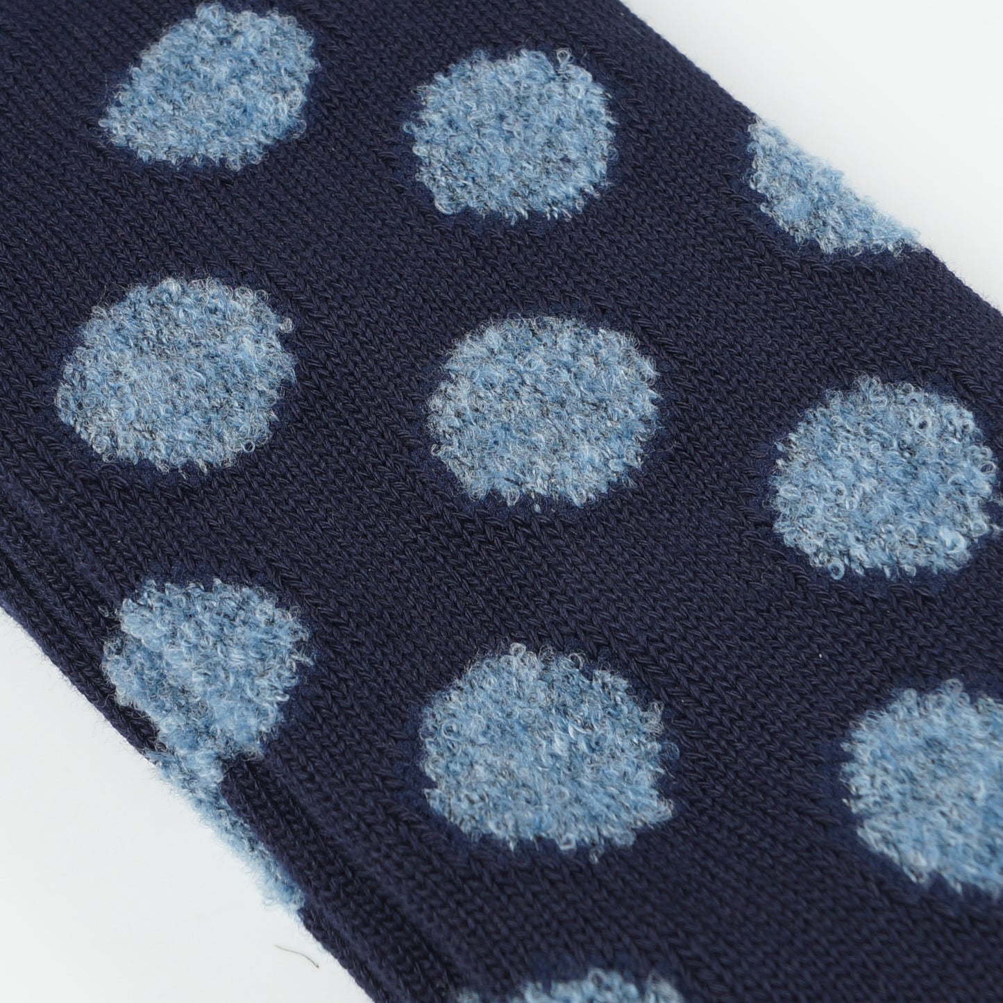 - Dylan Spot Socks - Navy