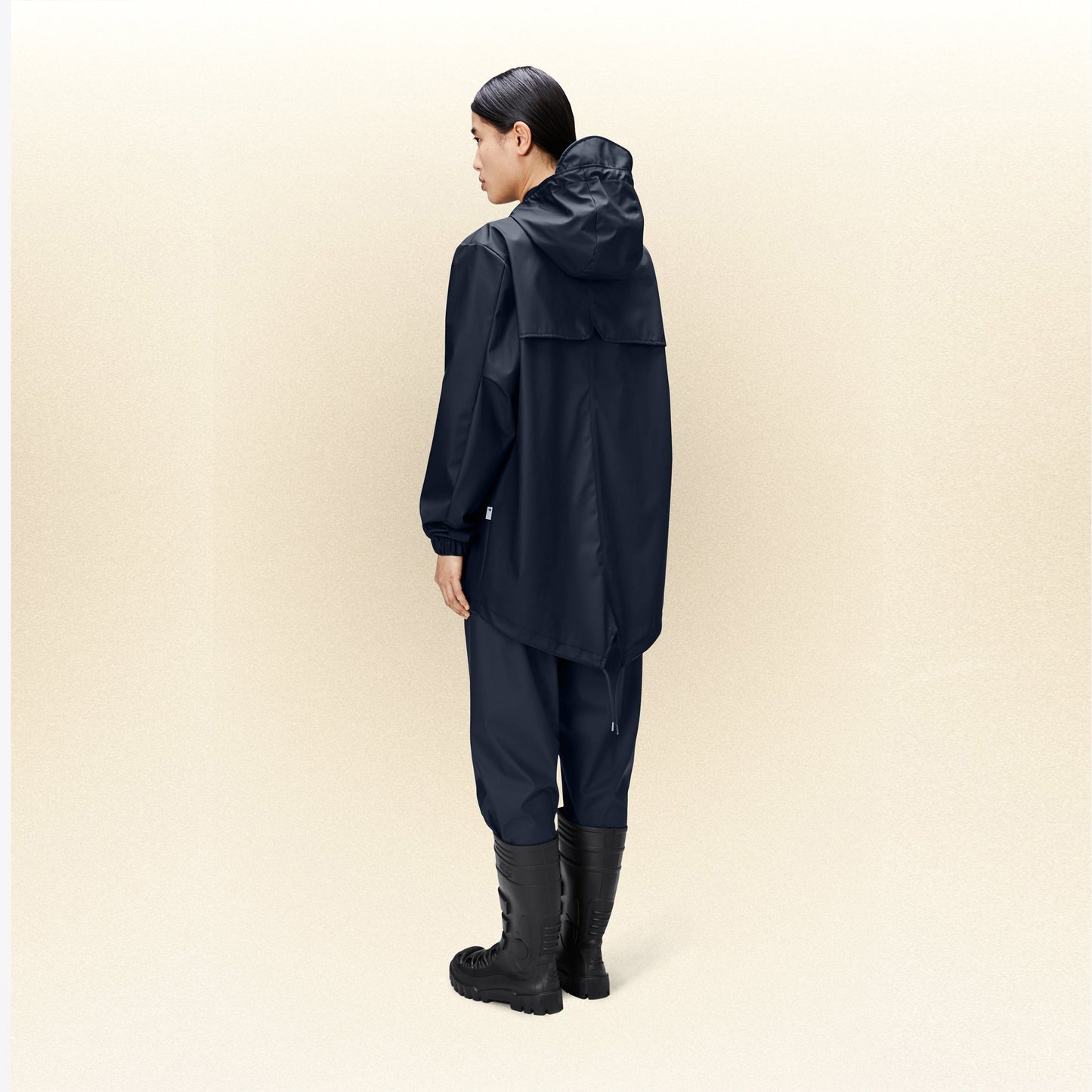 Fishtail Jacket - Navy